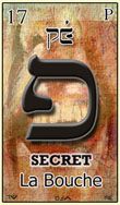 pe carte du secret dans le tarot hebraique